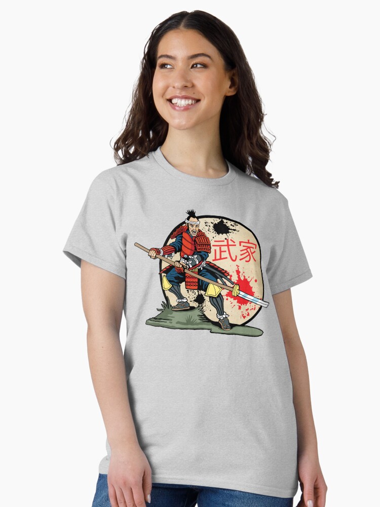 Thumbnail 2 of 7, Classic T-Shirt, Warrior Staff Sword designed and sold by FBWashington.