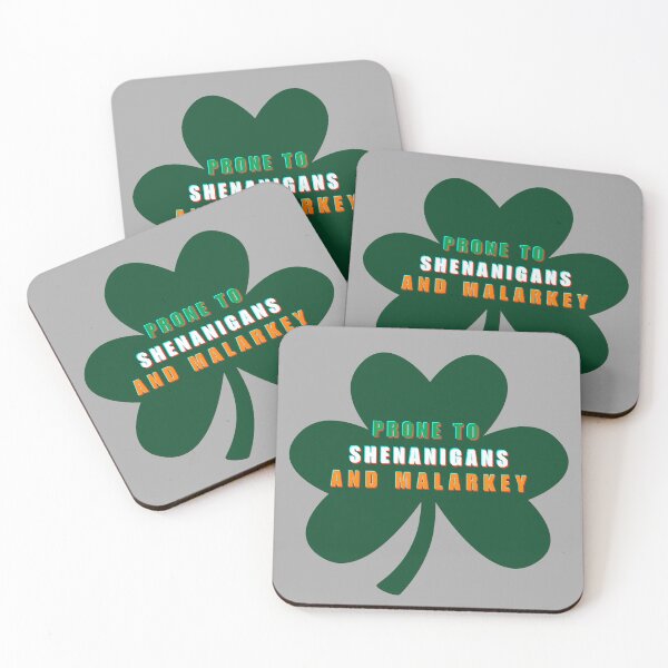 Item preview, Prone to Shenanigans And Malarkey St Patricks Day  designed and sold by Alicja Wieczorek.
