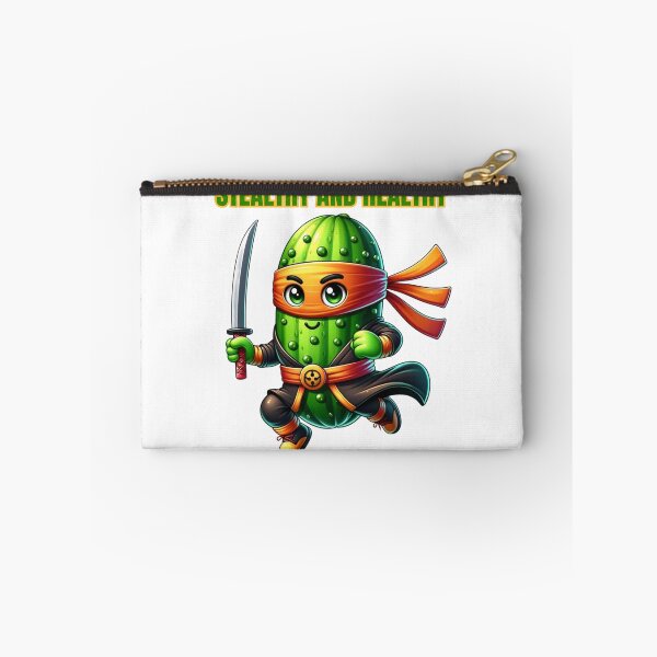 Item preview, Ninja Cucumber Slice Action designed and sold by vk09.