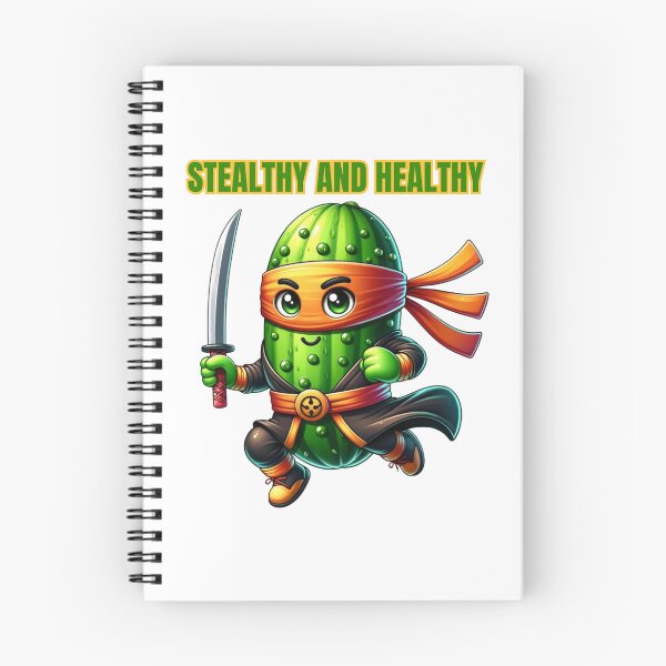 Item preview, Ninja Cucumber Slice Action designed and sold by vk09.