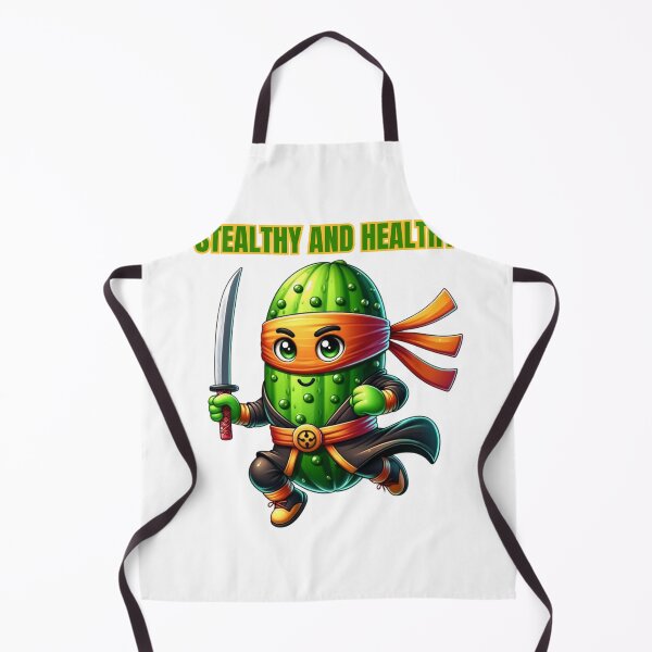 Item preview, Ninja Cucumber Slice Action designed and sold by vk09.