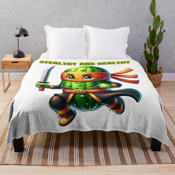 Item preview, Ninja Cucumber Slice Action designed and sold by vk09.