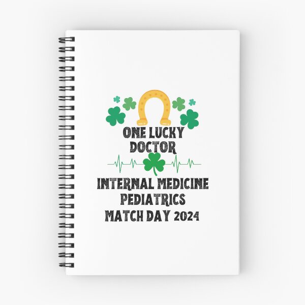 Item preview, Internal Medicine Pediatrics Match Day 2024 One Lucky Doctor designed and sold by MimsTees.