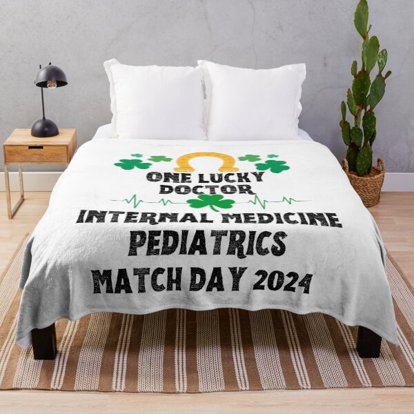 Item preview, Internal Medicine Pediatrics Match Day 2024 One Lucky Doctor designed and sold by MimsTees.