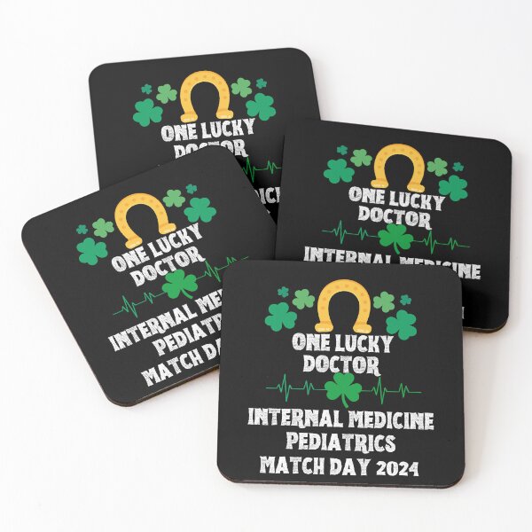 Item preview, Internal Medicine Pediactrics Match Day 2024 One Lucky Doctor designed and sold by MimsTees.