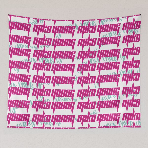 Aperçu de l'œuvre Jeune Miko (conception typographique) créée et vendue par DulceMia8.