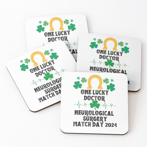 Item preview, Neurological Surgery Match Day 2024 One Lucky Doctor designed and sold by MimsTees.