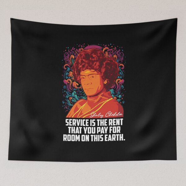 Item preview, "Unbought and Unbossed Shirley Chisolm" Retro designed and sold by flickslice.