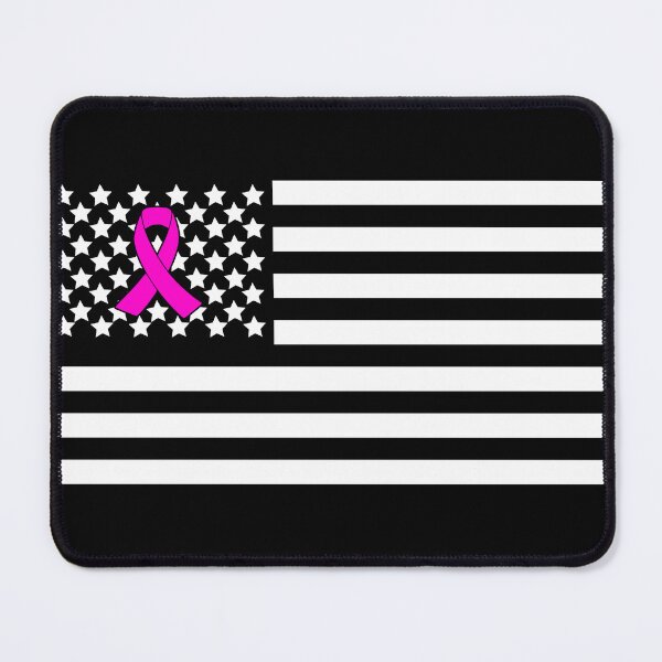 Item preview, Breast Cancer Awareness American Flag designed and sold by LaurenElin.