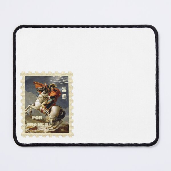 Item preview, Napoleon Crossing the Alps Stamp designed and sold by HappyAli777.