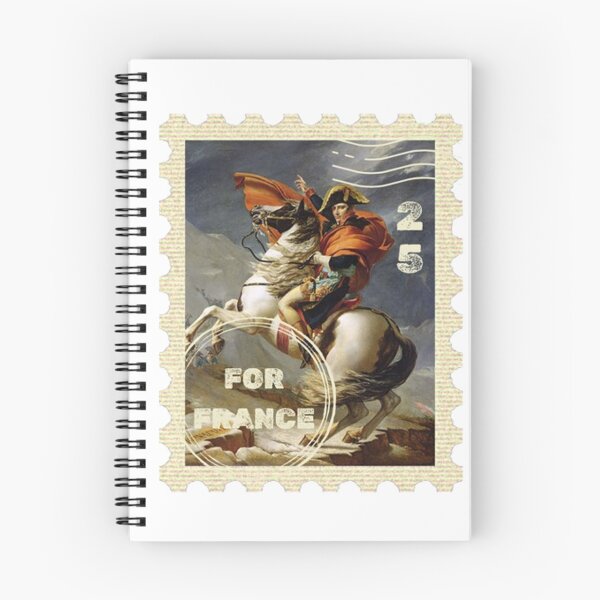 Item preview, Napoleon Crossing the Alps Stamp designed and sold by HappyAli777.
