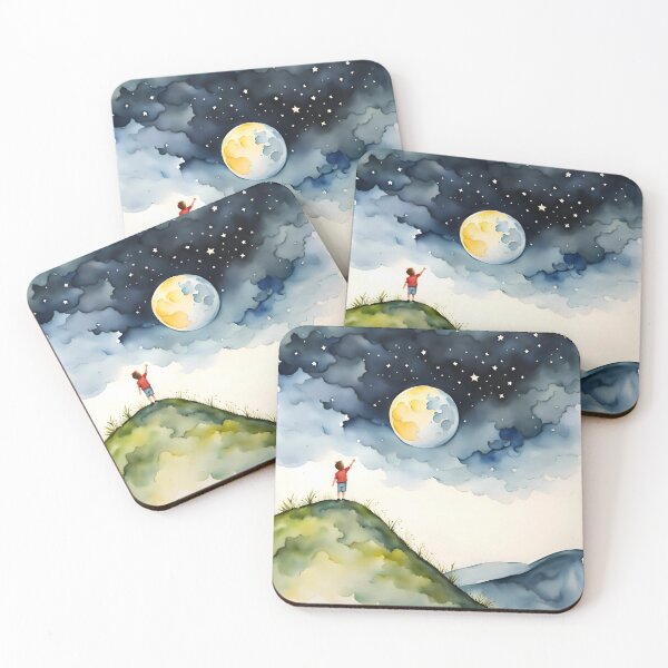 Item preview, Reach for the Moon designed and sold by AJSRPrints.
