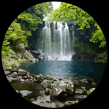Artwork thumbnail, Waterfall by TrulyRuby