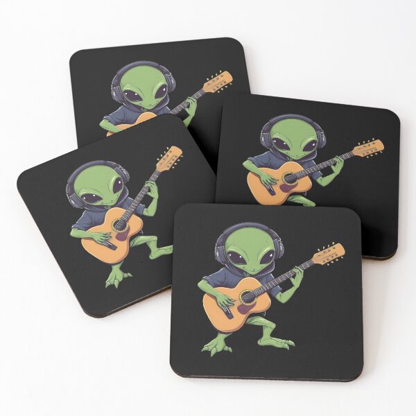 Item preview, Alien Guitarist designed and sold by MissQuiss.
