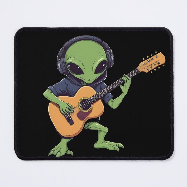 Item preview, Alien Guitarist designed and sold by MissQuiss.