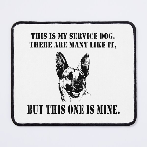 Item preview, Funny Military Service Dog designed and sold by LaurenElin.