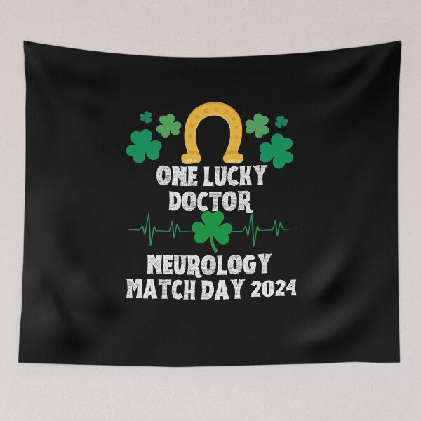 Item preview, Neurology Match Day 2024 One Lucky Doctor designed and sold by MimsTees.