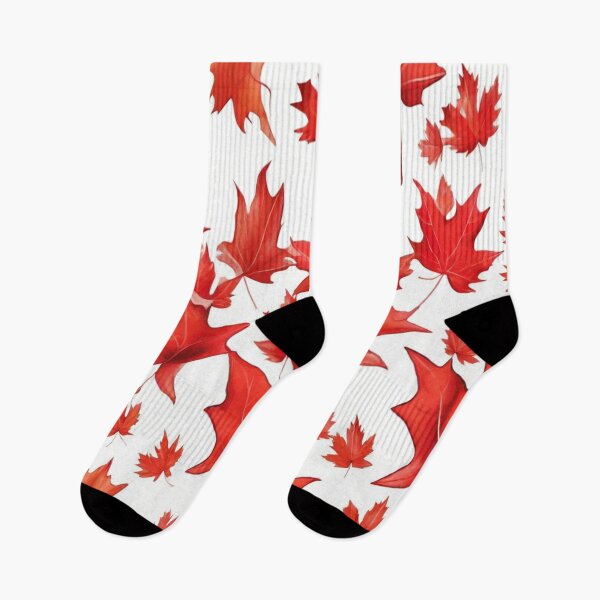 Item preview, Maple Leaf Socks designed and sold by 3Brew-Designs.