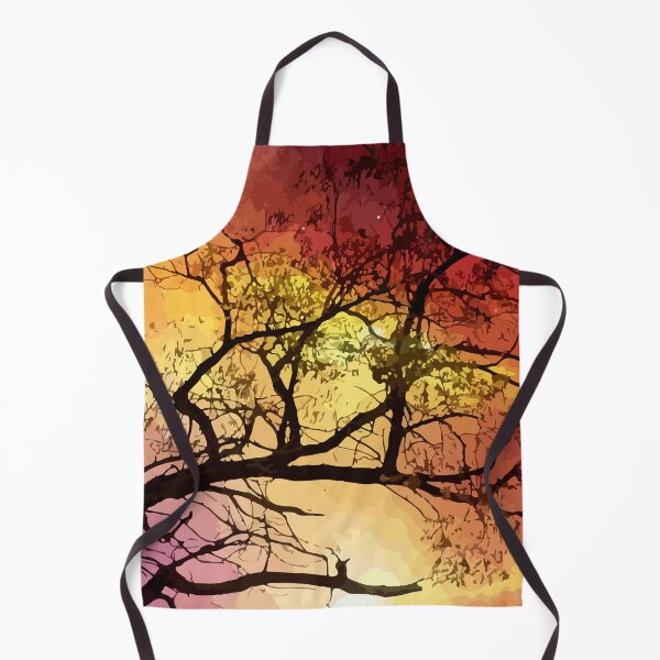 Item preview, Tree Silhouette against a Colorful sky designed and sold by TrulyRuby.