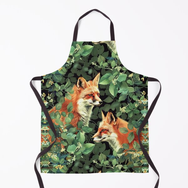 Item preview, Neutral Animal Fox in Forest Pattern designed and sold by Estrakingdom.