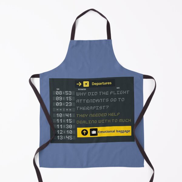 Item preview, Flight Attendant Emotional Baggage designed and sold by PurrfectJourney.