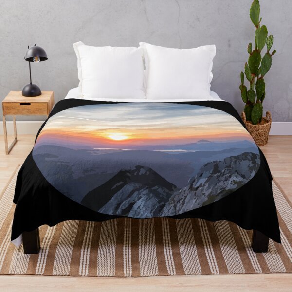 Item preview, Mountain Range during sunset designed and sold by TrulyRuby.