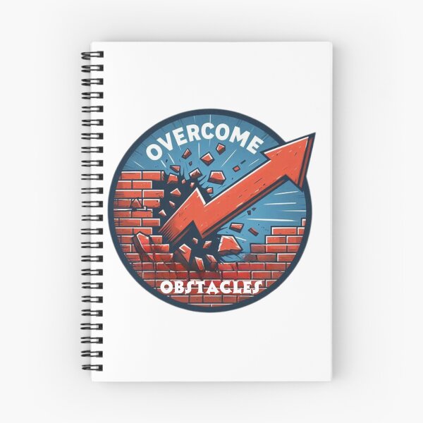 Item preview, Overcome Obstacles  designed and sold by LevelUpYourMotivation.