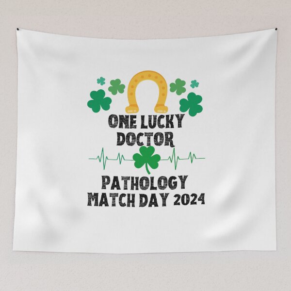 Item preview, Pathology Match Day 2024 One Lucky Doctor designed and sold by MimsTees.