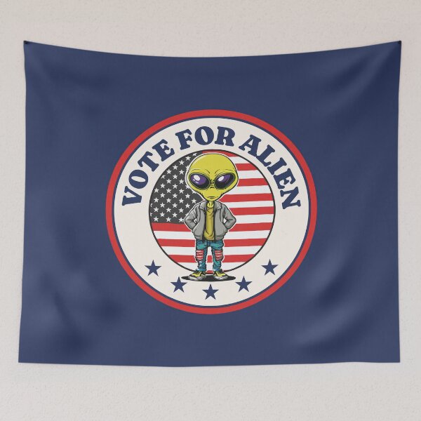 Item preview, Vote Alien designed and sold by RockBeeDesigns.