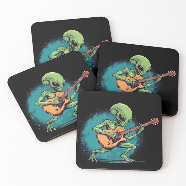 Item preview, Alien Guitarist 2 designed and sold by MissQuiss.