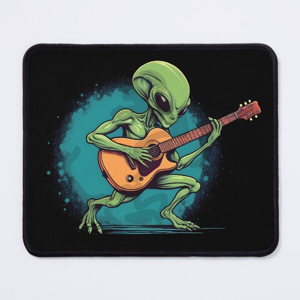 Item preview, Alien Guitarist 2 designed and sold by MissQuiss.