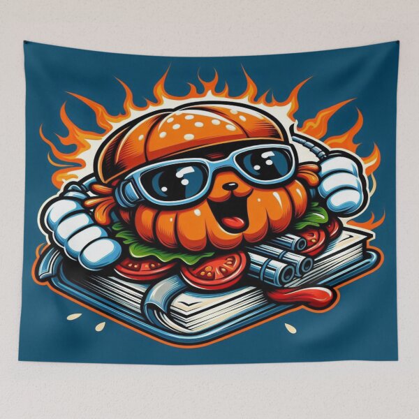 Item preview, Knowledge is a hamburger of literature. designed and sold by Lyavalio.