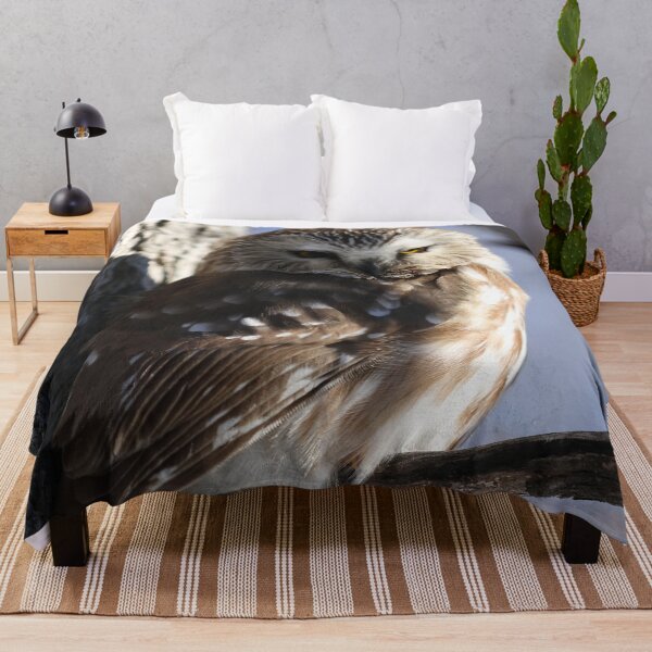 Item preview, Sweetheart saw whet owl designed and sold by locustgirl.