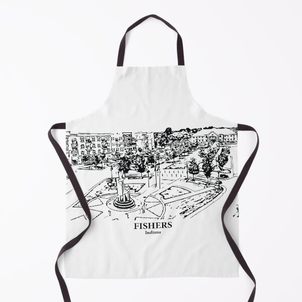 Item preview, Fishers - Indiana designed and sold by Lakeric Cityscapes.