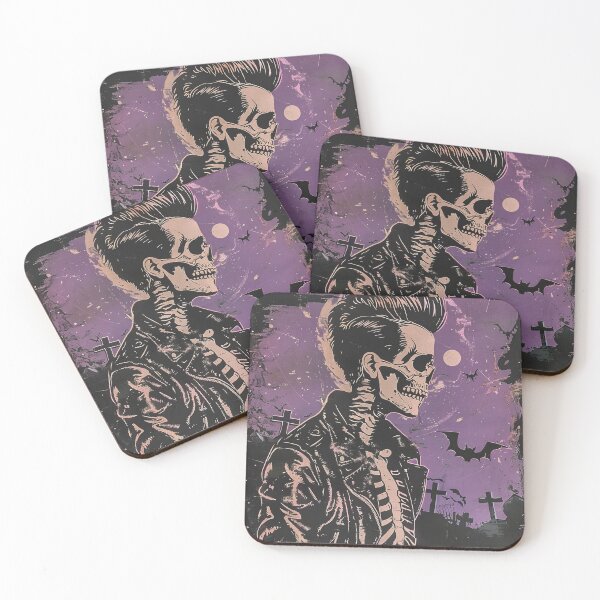 Item preview, Pompadour Skeleton Rises Again designed and sold by Retro Type.