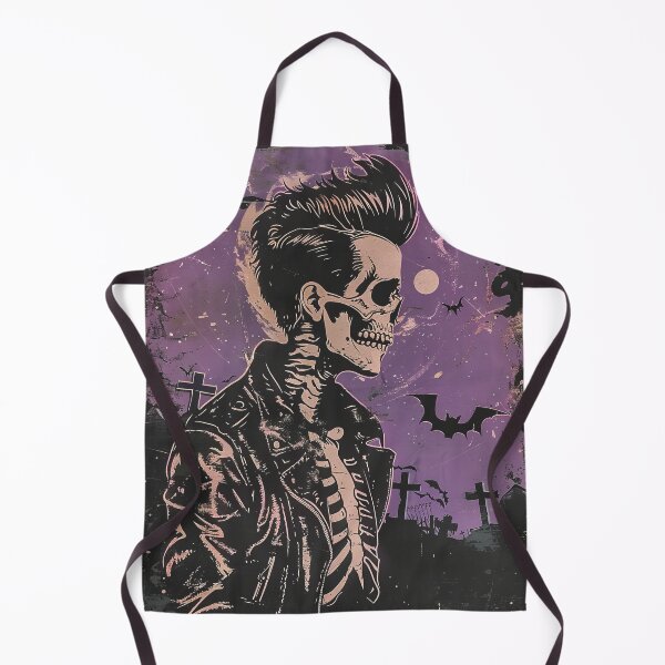 Item preview, Pompadour Skeleton Rises Again designed and sold by Retro Type.