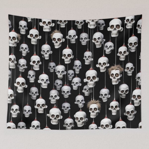 Item preview, Hanging Skulls designed and sold by BeeTheArtCo.