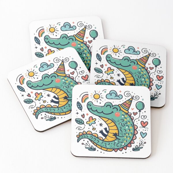 Aperçu de l'œuvre Crocodile mignon créée et vendue par Culmika.