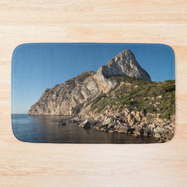 Item preview, Cove and cliffs at Peñón de Ifach in Calpe. Mediterranean coast Costa Blanca designed and sold by Adriana Mueller.