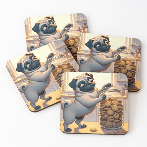 Item preview, Pug's Cookie Jar Heist designed and sold by Felix Tanner.