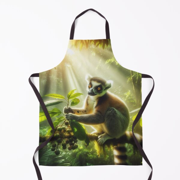 Item preview, Forest Frolic - Lemur's Playful Jungle Antics designed and sold by ProgressMagnet.