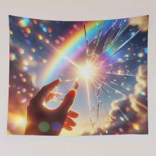 Item preview, Shattered Rainbow designed and sold by BeeTheArtCo.