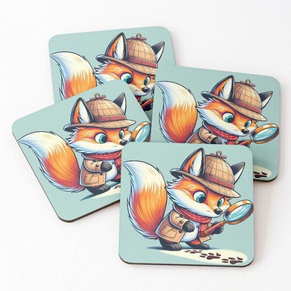 Item preview, Detective Fox on the Trail designed and sold by Felix Tanner.