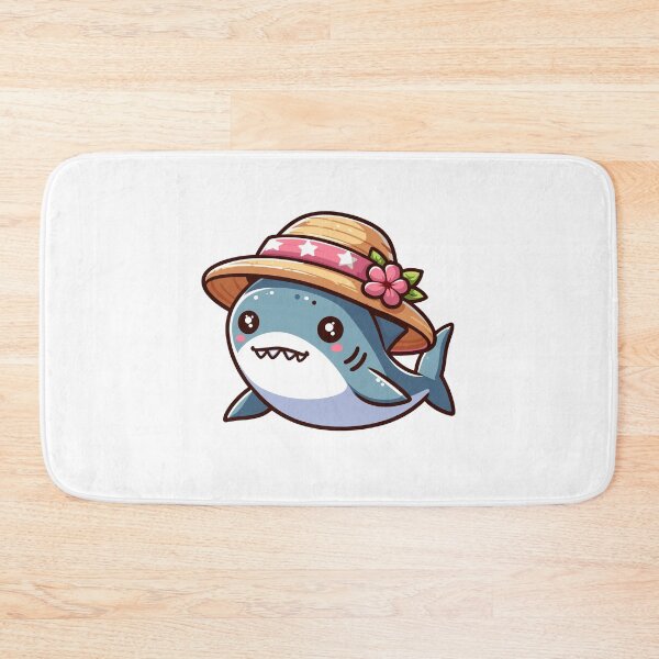 Item preview, Hammerhead Shark with Hat designed and sold by ArtfulWeave.