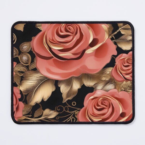 Item preview, Baroque Inspired Coral Roses designed and sold by DesignsByPrnces.