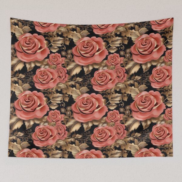 Item preview, Baroque Inspired Coral Roses designed and sold by DesignsByPrnces.