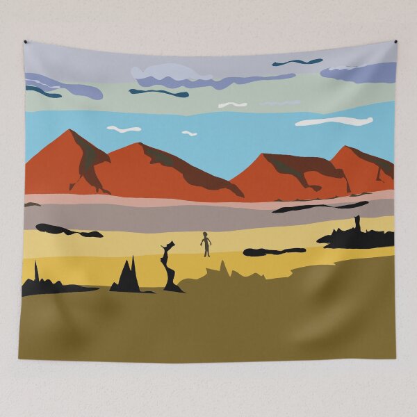 Item preview, Space Landscape designed and sold by VauKaArtShop.