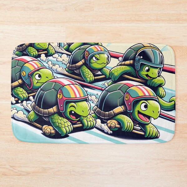 Item preview, Turtle Racers' Starting Line designed and sold by Felix Tanner.