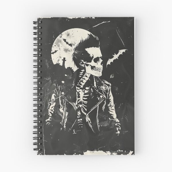 Item preview, Macabre Motorcycle Munster designed and sold by Retro Type.