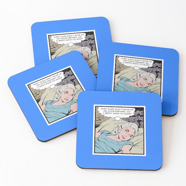 Item preview, They said dont give up on your dreams - Retro comic art designed and sold by Alex Starcatcher.